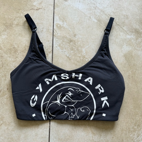 Gymshark Legacy Fitness Sports Bra - Washed Black - Picture 2 of 4